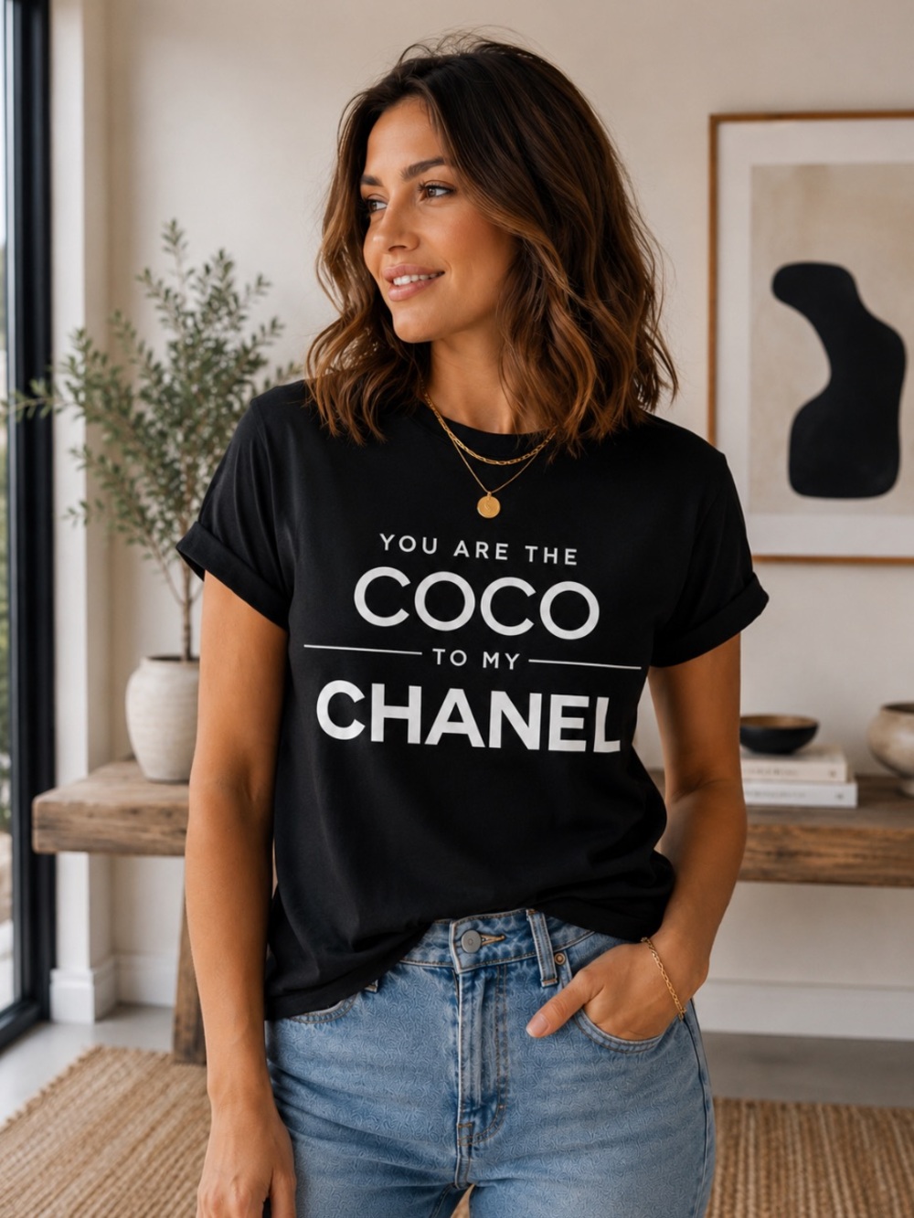 You are the Coco to my shirt